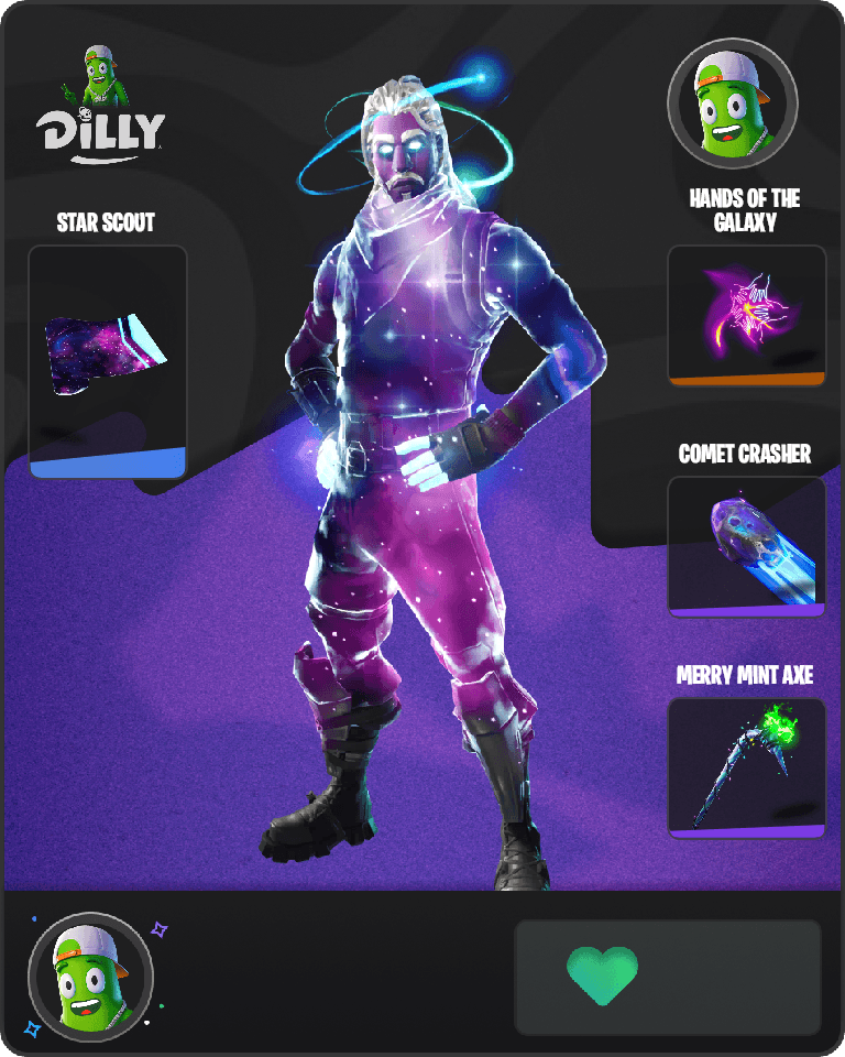Galaxy Fortnite combo