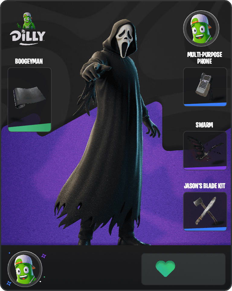 Ghostface Fortnite combo