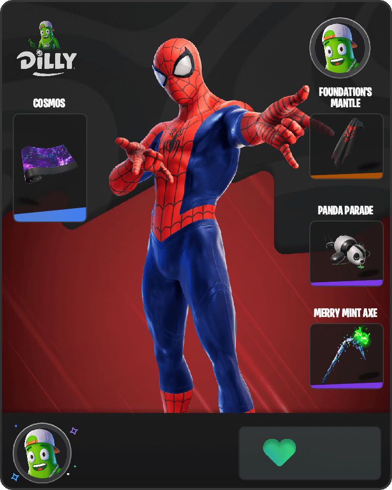 Spider-Man Fortnite combo