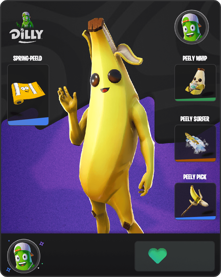 Peely Fortnite combo