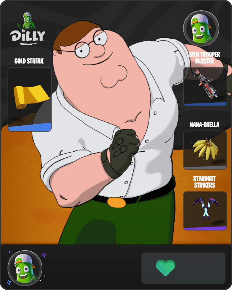Peter Griffin Fortnite combo