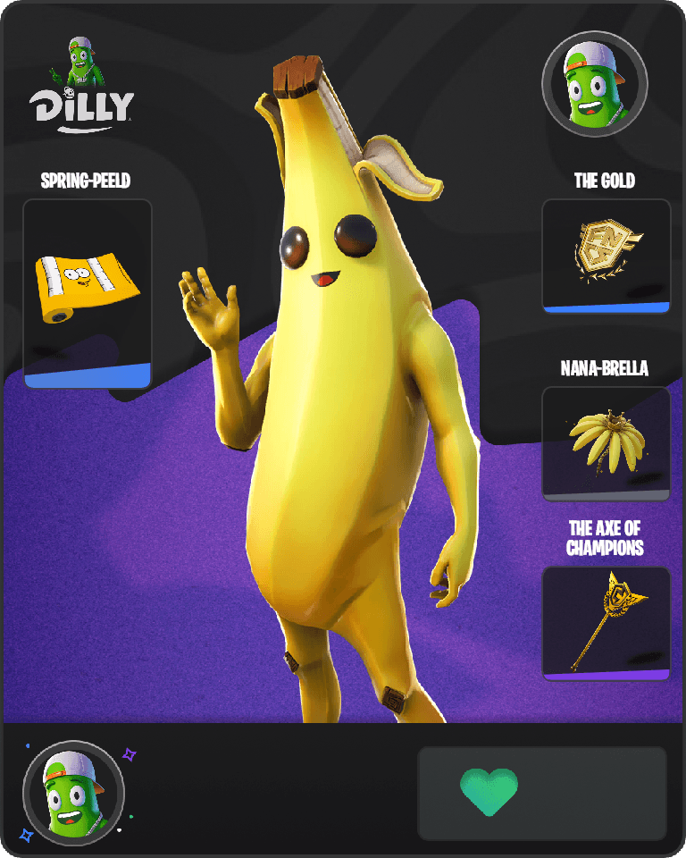 Peely Fortnite combo