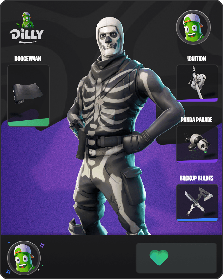 Skull Trooper Fortnite combo