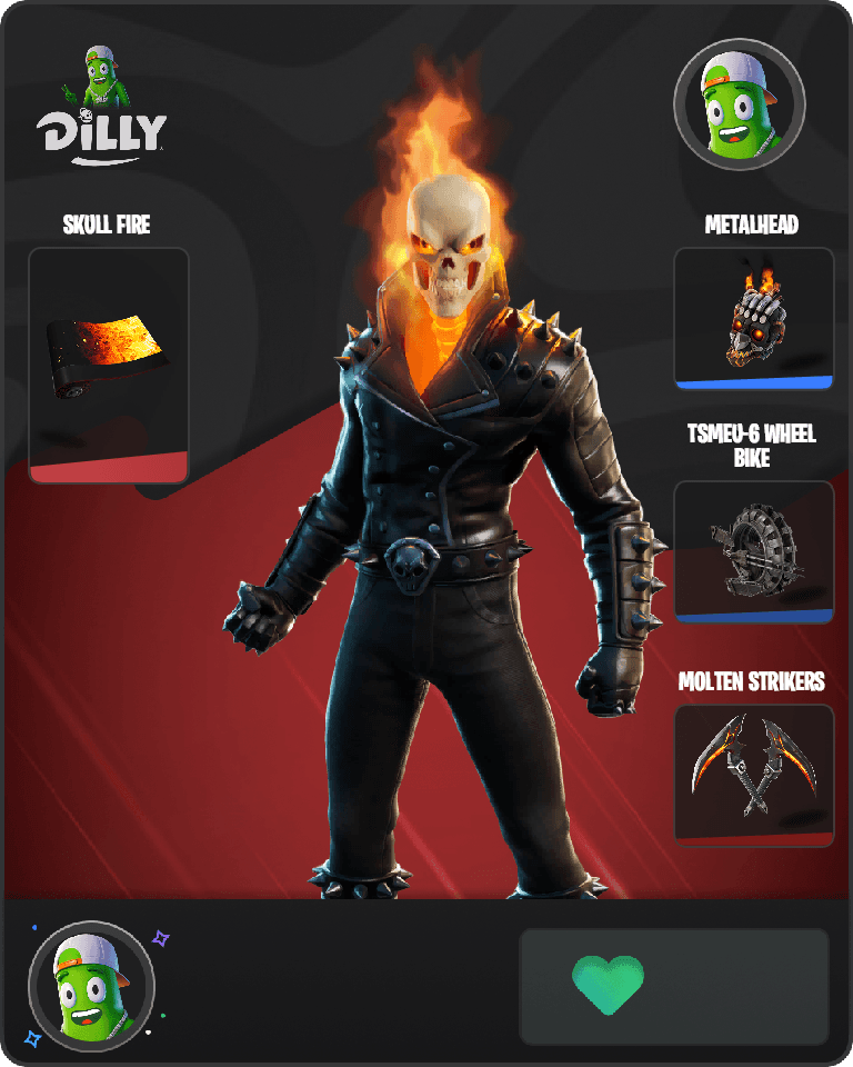 Ghost Rider Fortnite combo