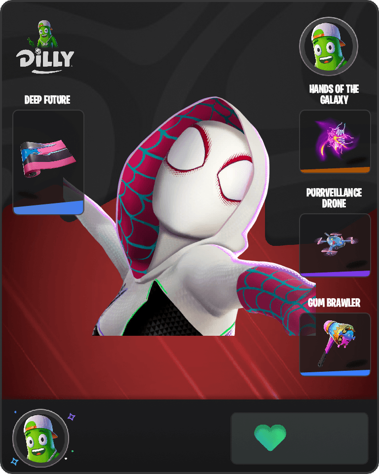 Spider-Gwen Fortnite combo