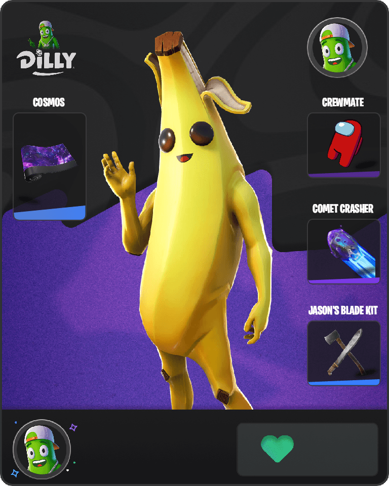 Peely Fortnite combo