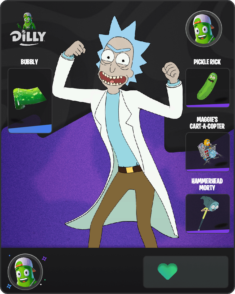 Rick Sanchez Fortnite combo