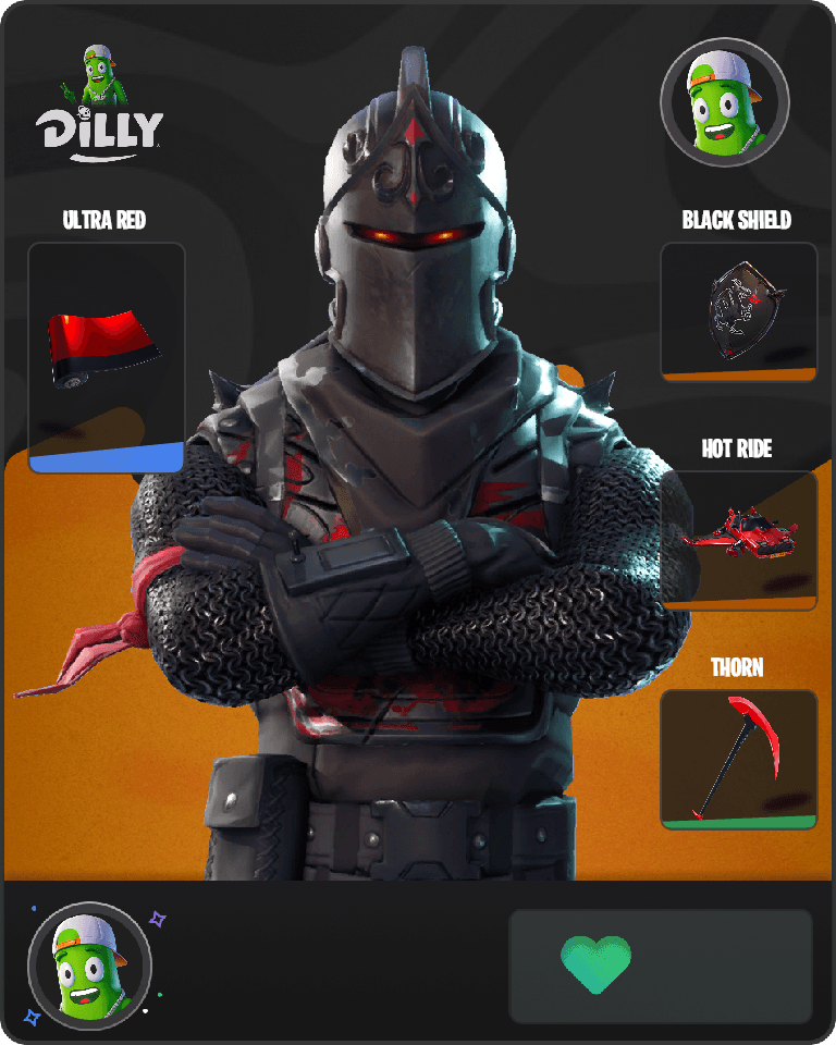 Black Knight Fortnite combo