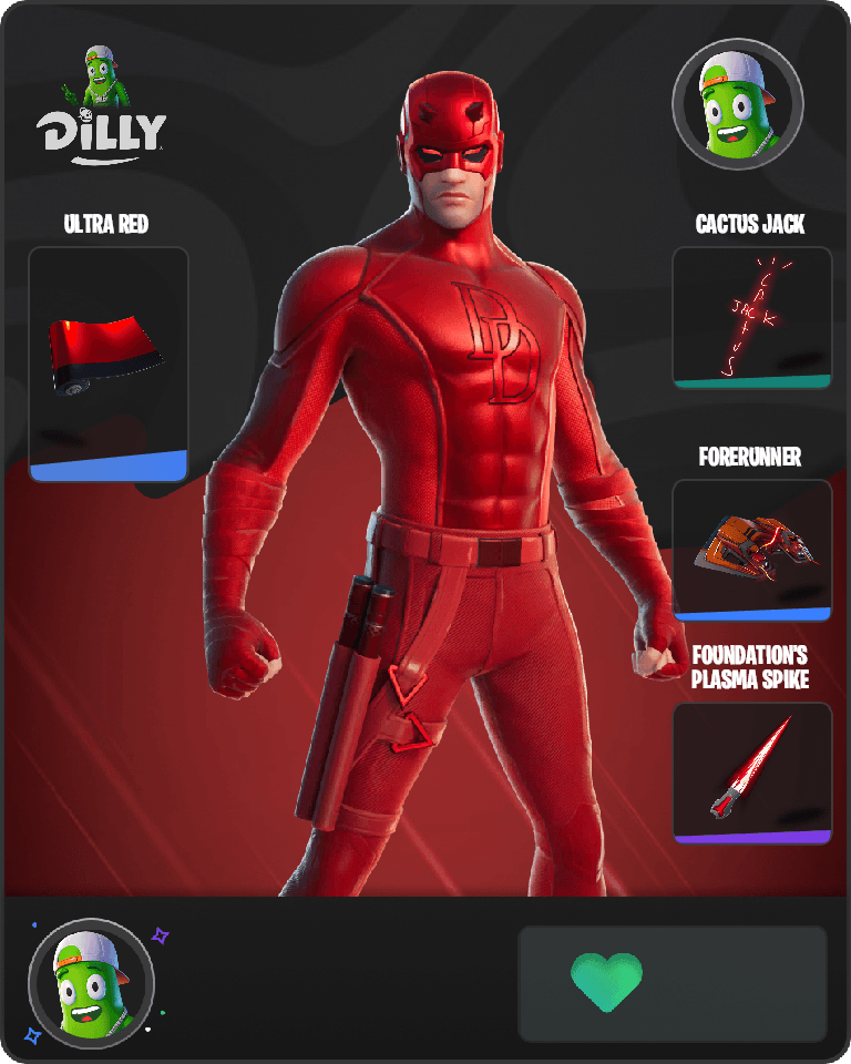 Daredevil Fortnite combo