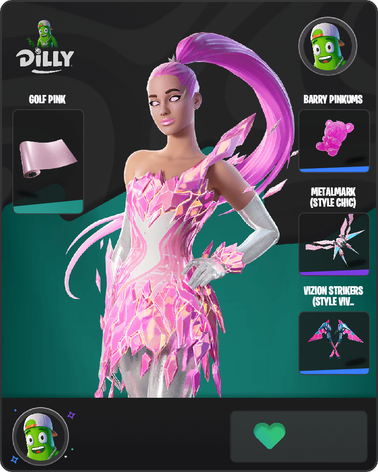 Rosy Rift Goddess Ariana Fortnite combo