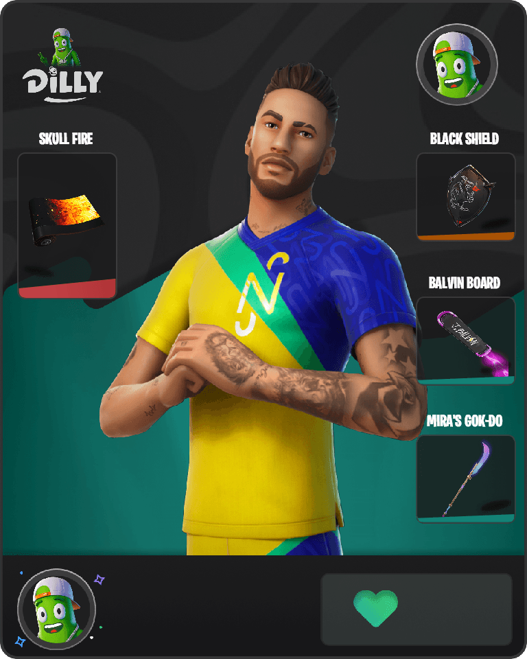 Neymar Jr Fortnite combo