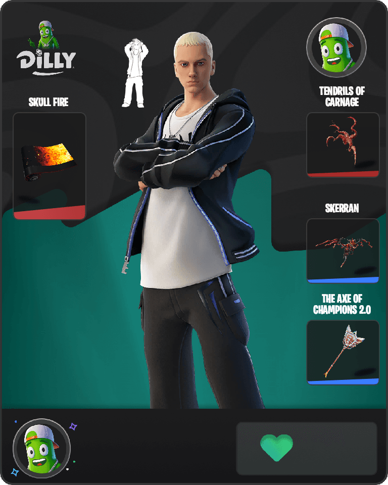 Slim Shady Fortnite combo