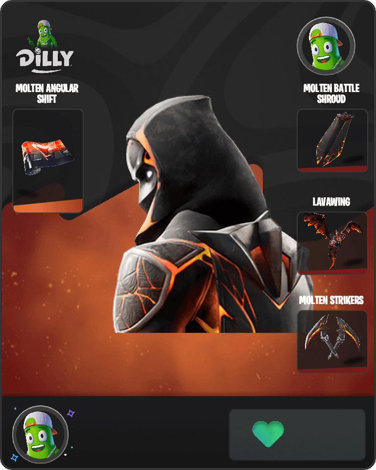 Molten Omen Fortnite combo