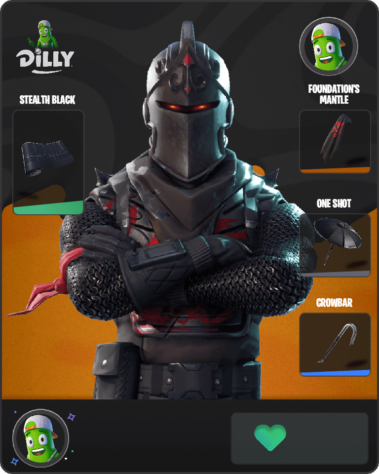 Black Knight Fortnite combo
