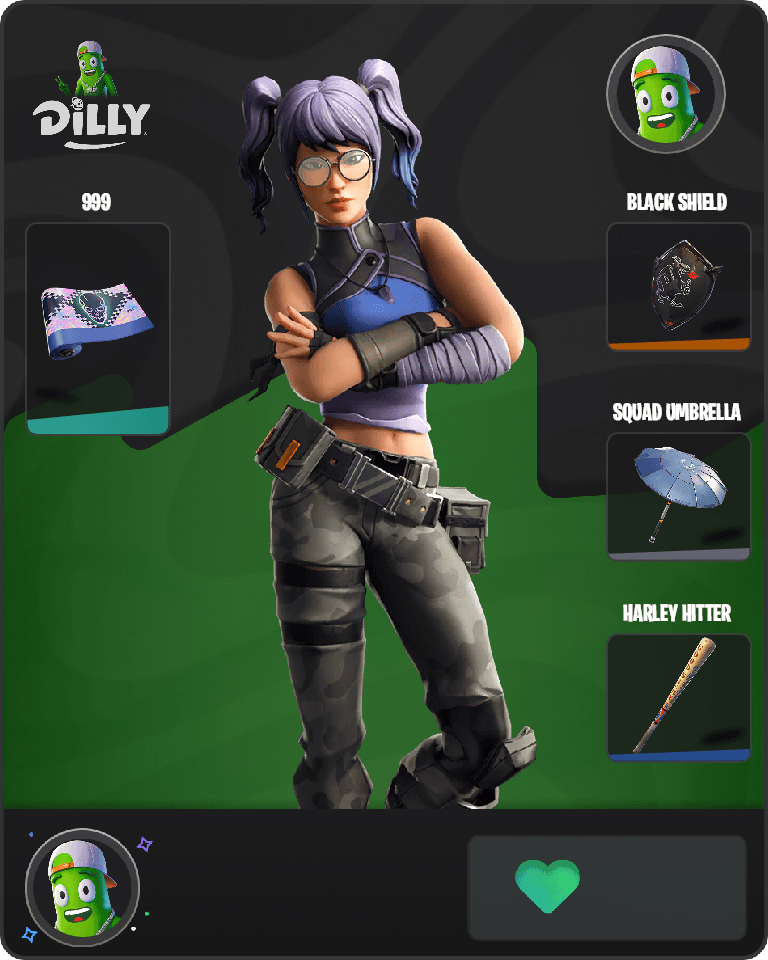 Crystal Fortnite combo