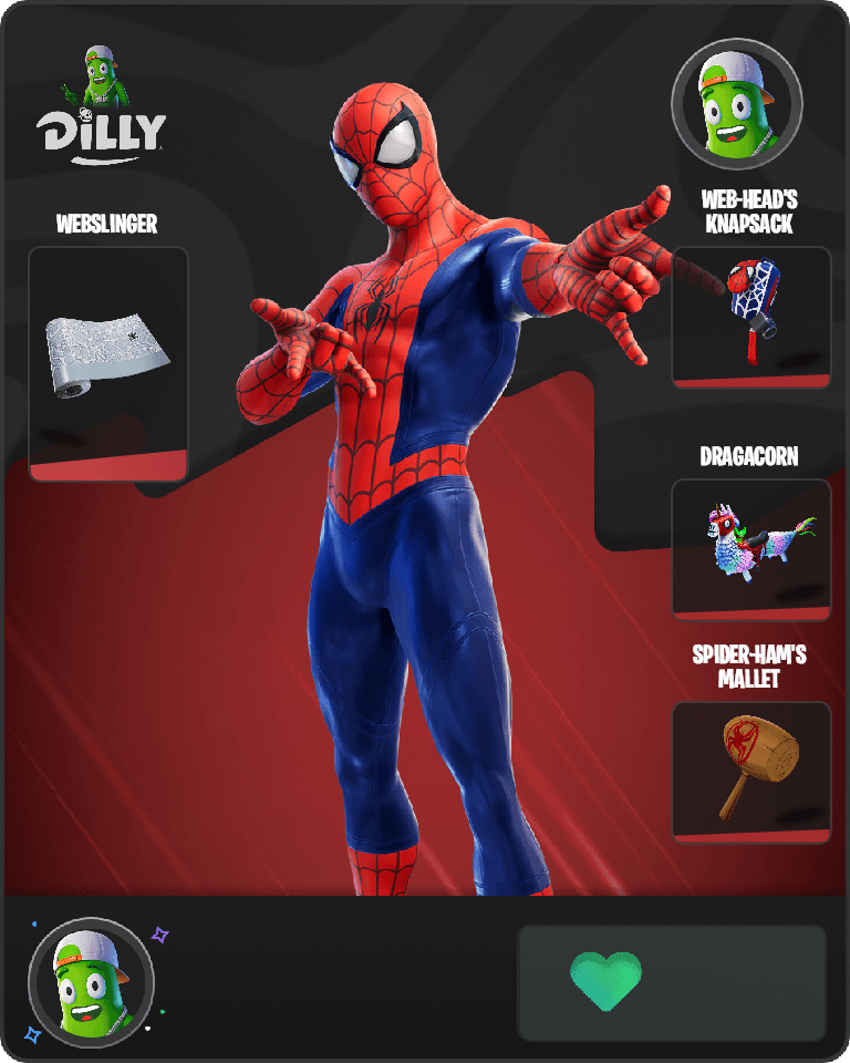 Spider-Man Fortnite combo
