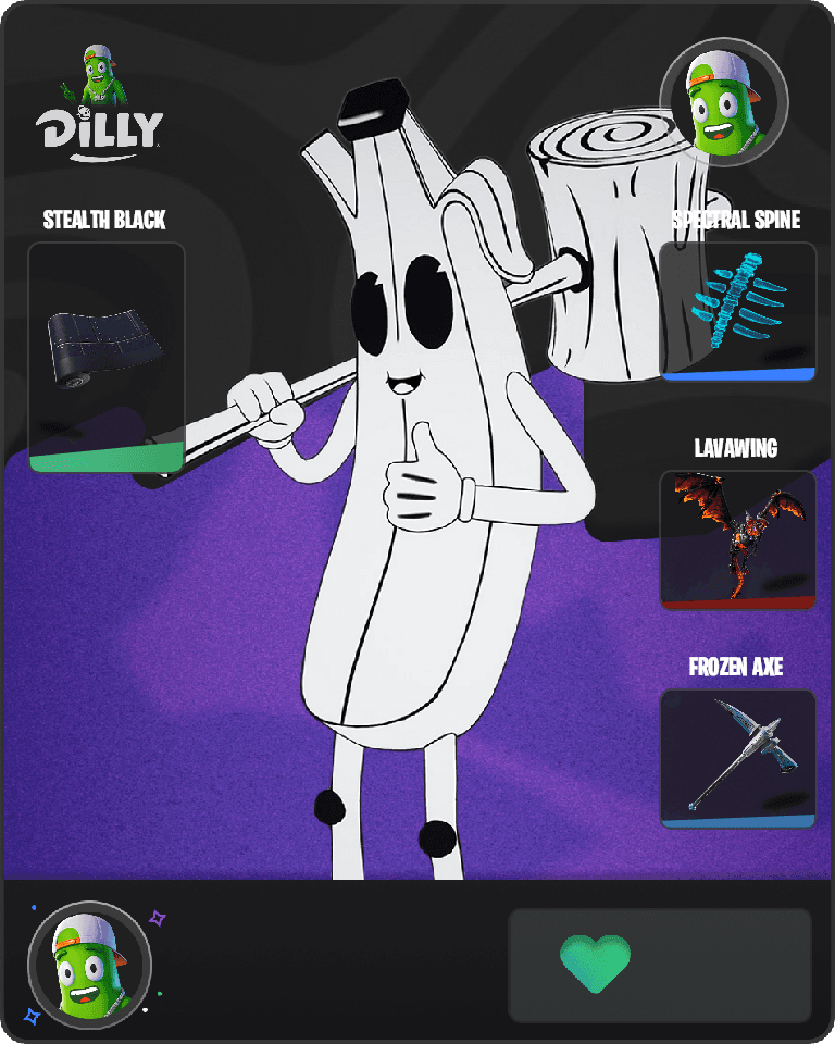 Toon Peely Fortnite combo