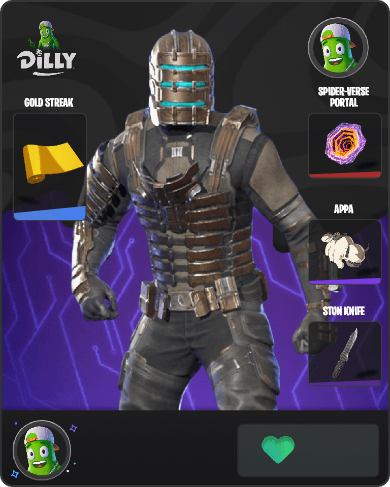 Isaac Clarke Fortnite combo