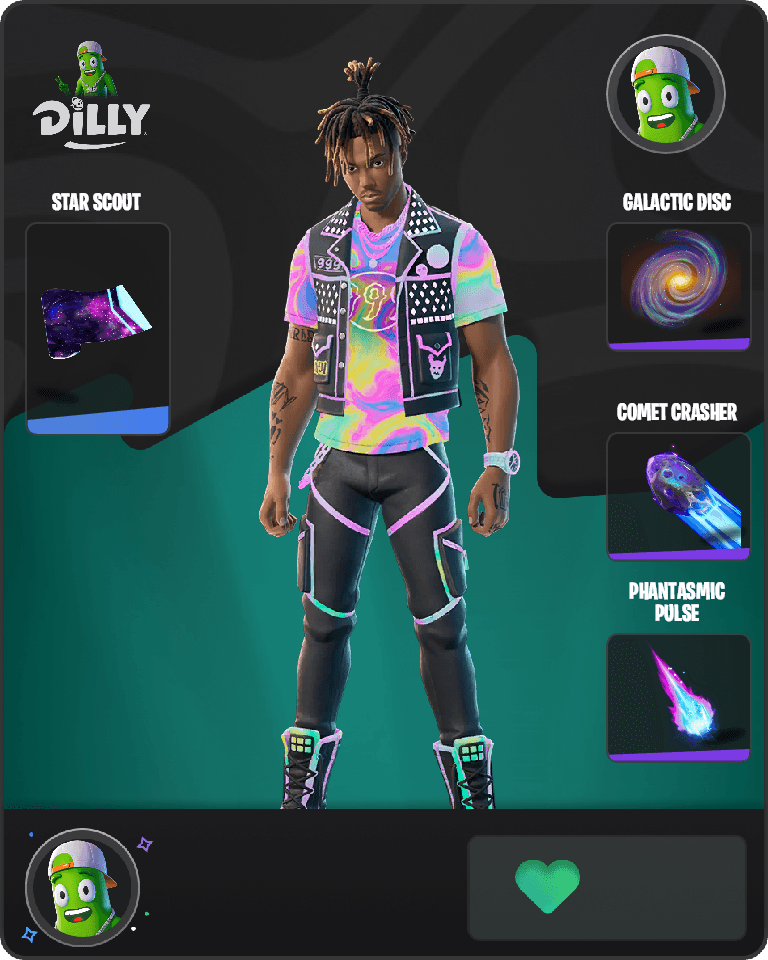 Juice WRLD Fortnite combo