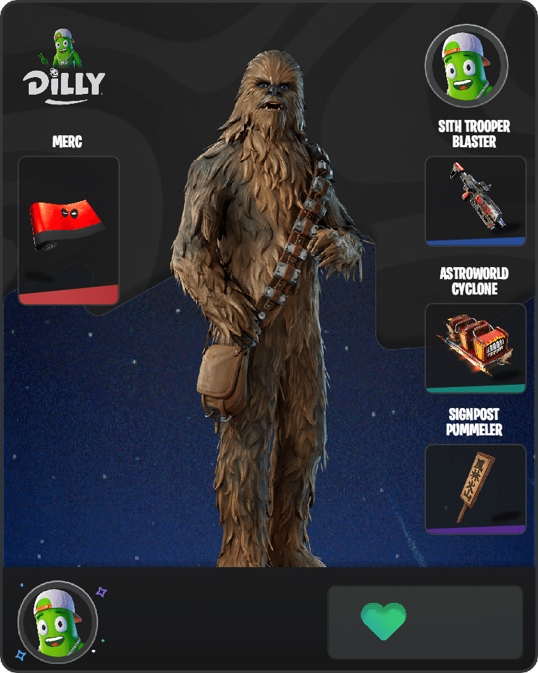 Chewbacca Fortnite combo