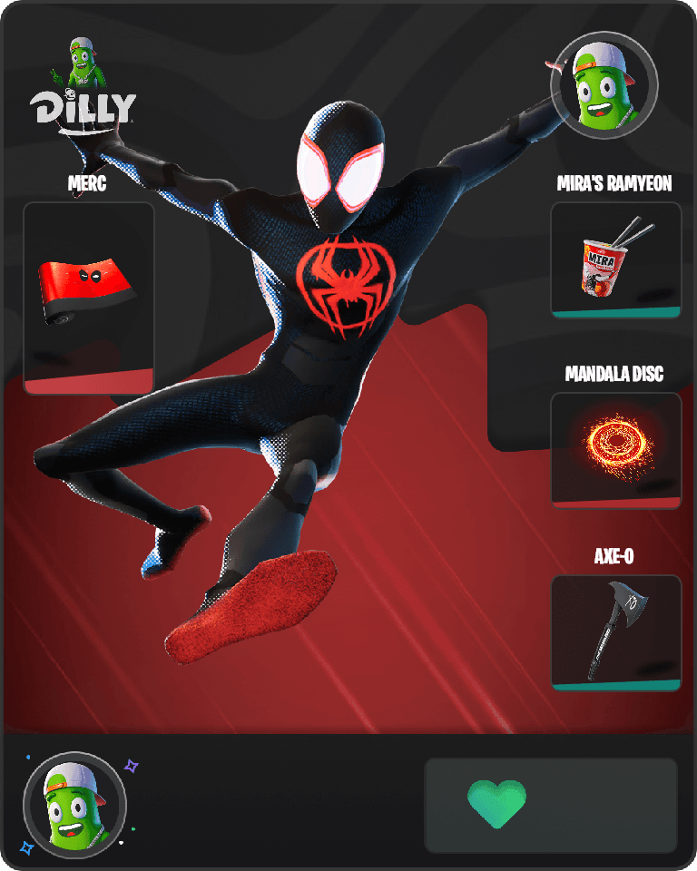 Spider-Man (Miles Morales) Fortnite combo