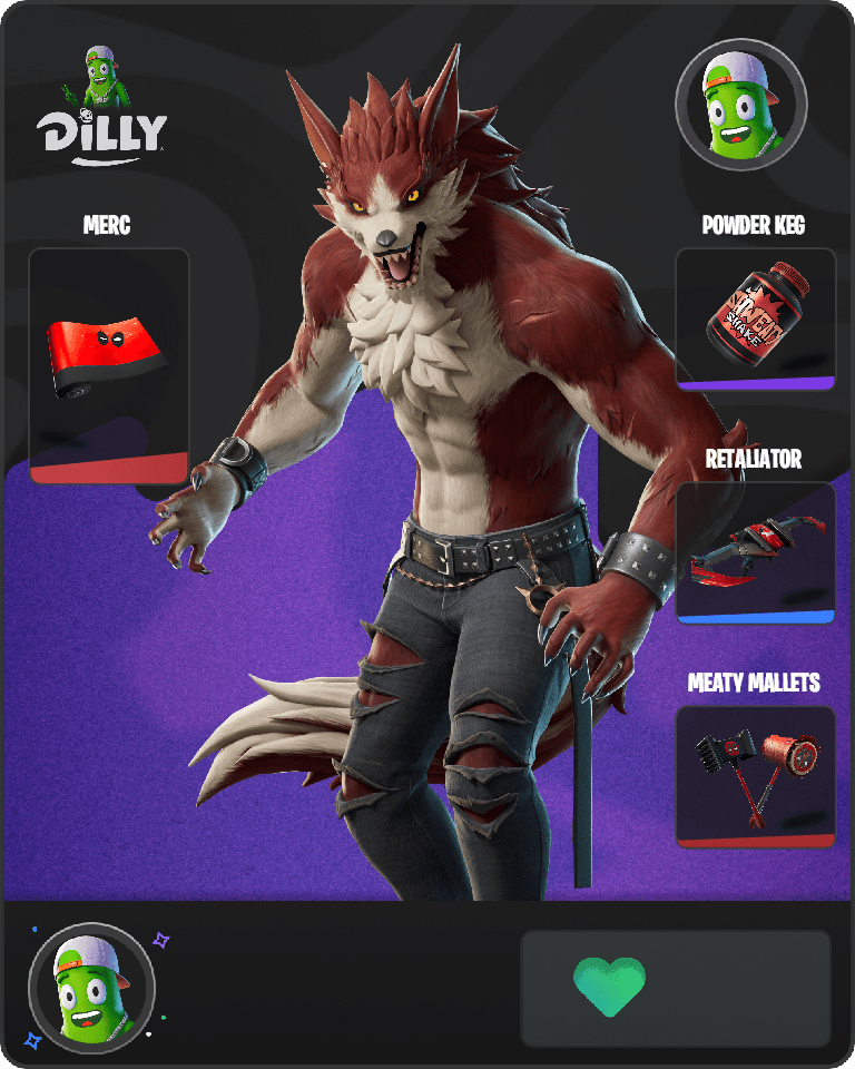 Lycan West Fortnite combo