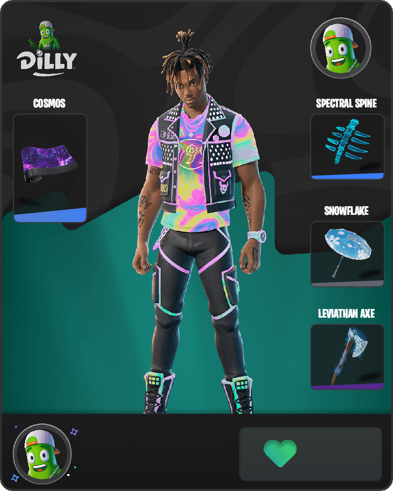 Juice WRLD Fortnite combo
