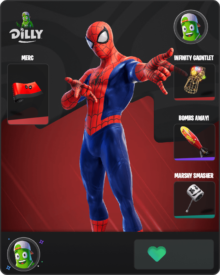 Spider-Man Fortnite combo
