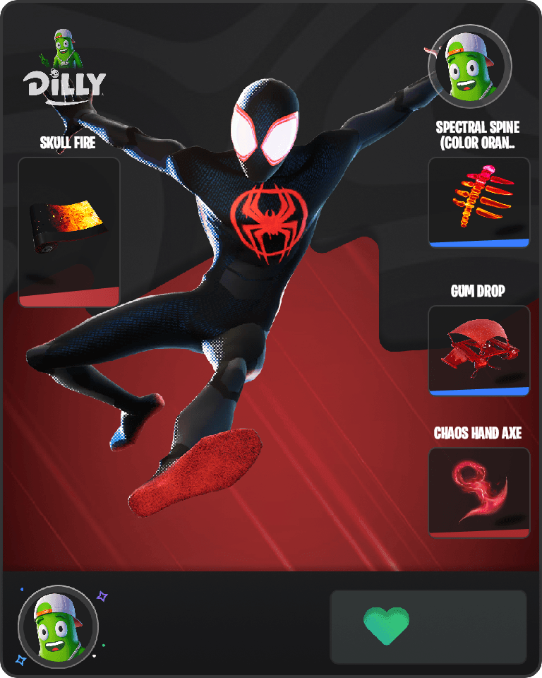 Spider-Man (Miles Morales) Fortnite combo