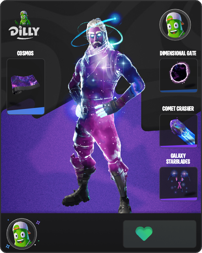 Galaxy Fortnite combo