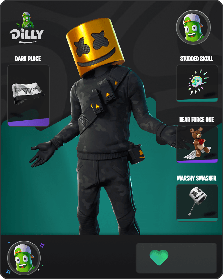 Marshmello Fortnite combo