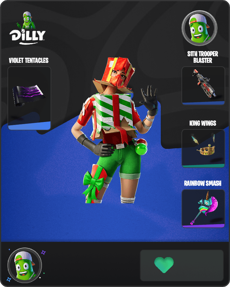 Holiday Boxy Fortnite combo