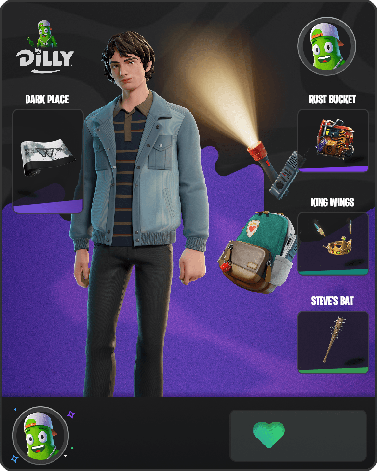 Mike Wheeler Fortnite combo