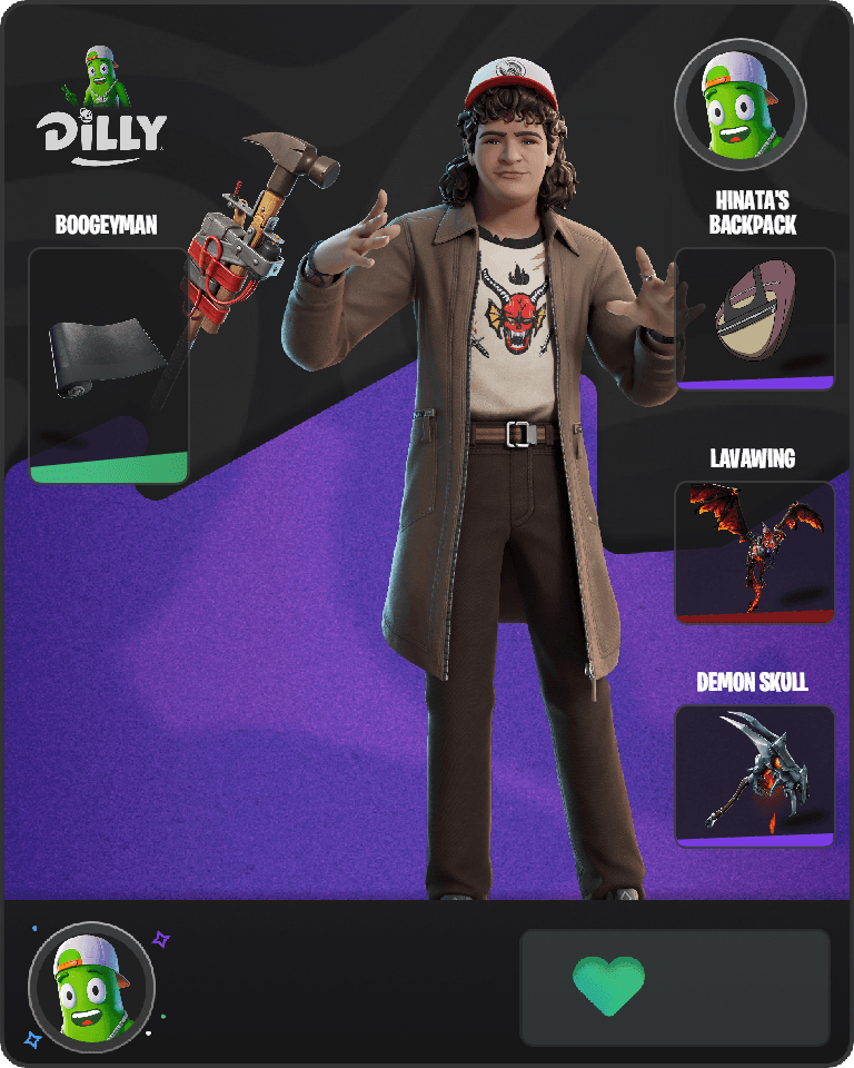 Dustin Henderson Fortnite combo