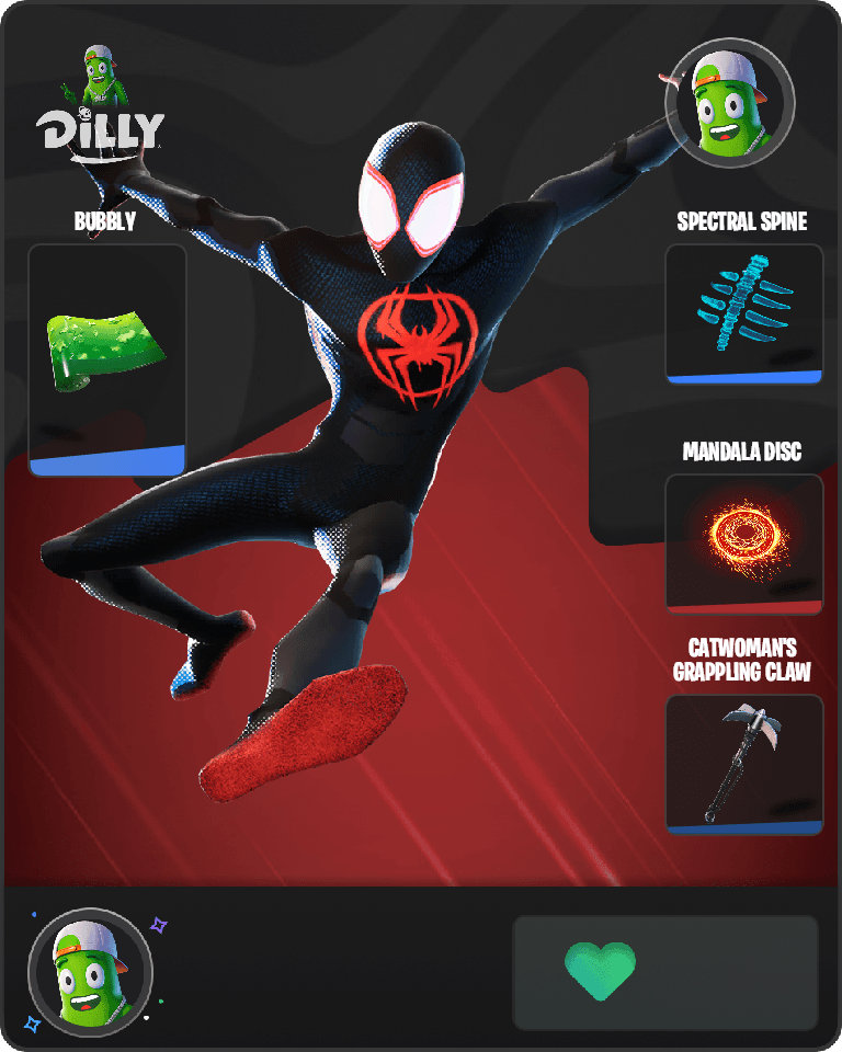 Spider-Man (Miles Morales) Fortnite combo