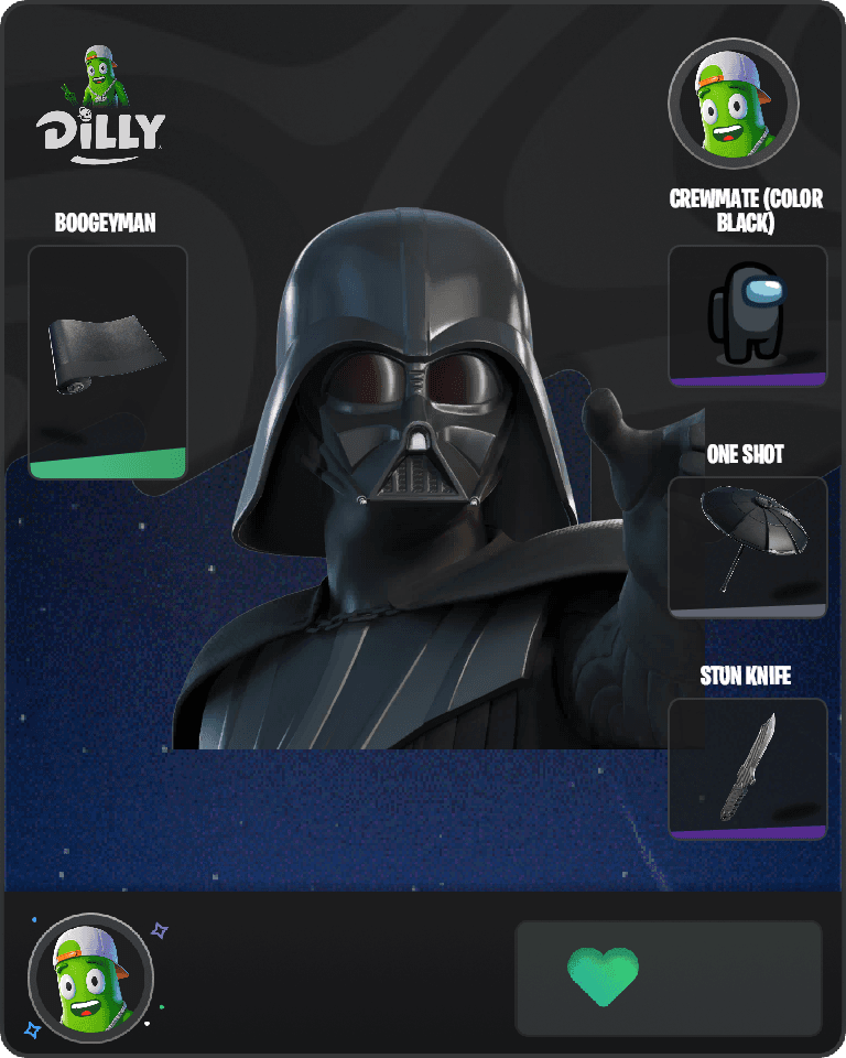 Darth Vader Fortnite combo
