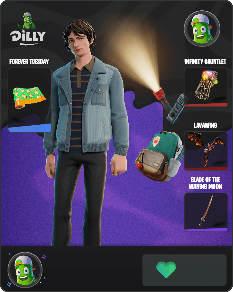 Mike Wheeler Fortnite combo