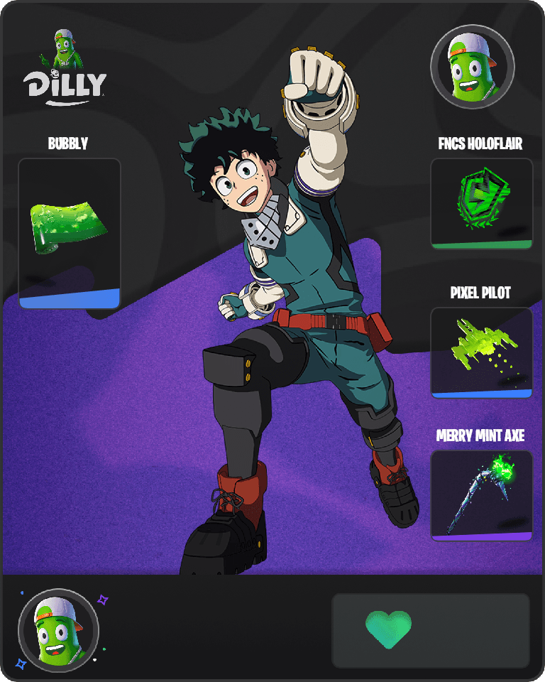 Izuku Midoriya Fortnite combo