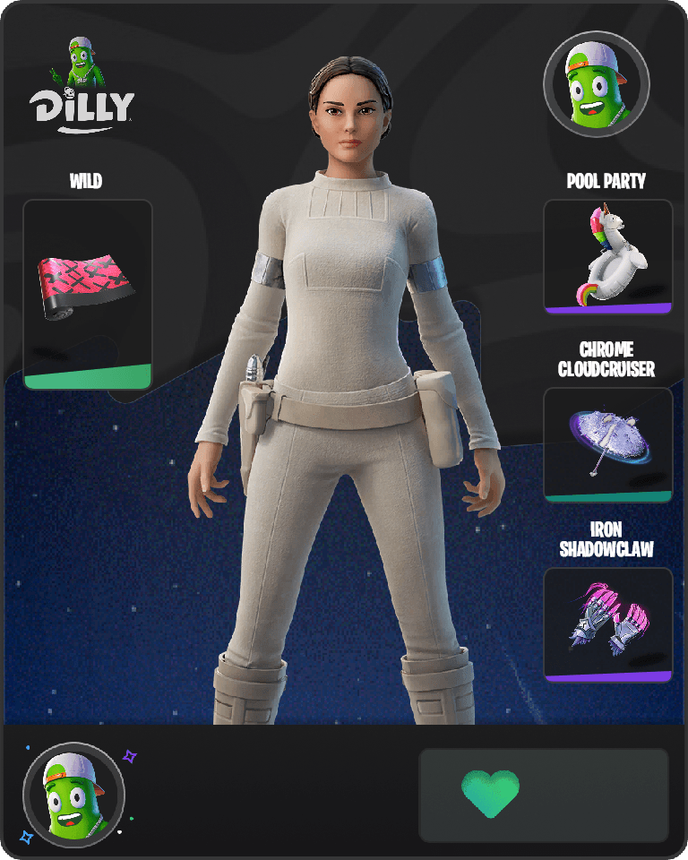Padmé Amidala Fortnite combo
