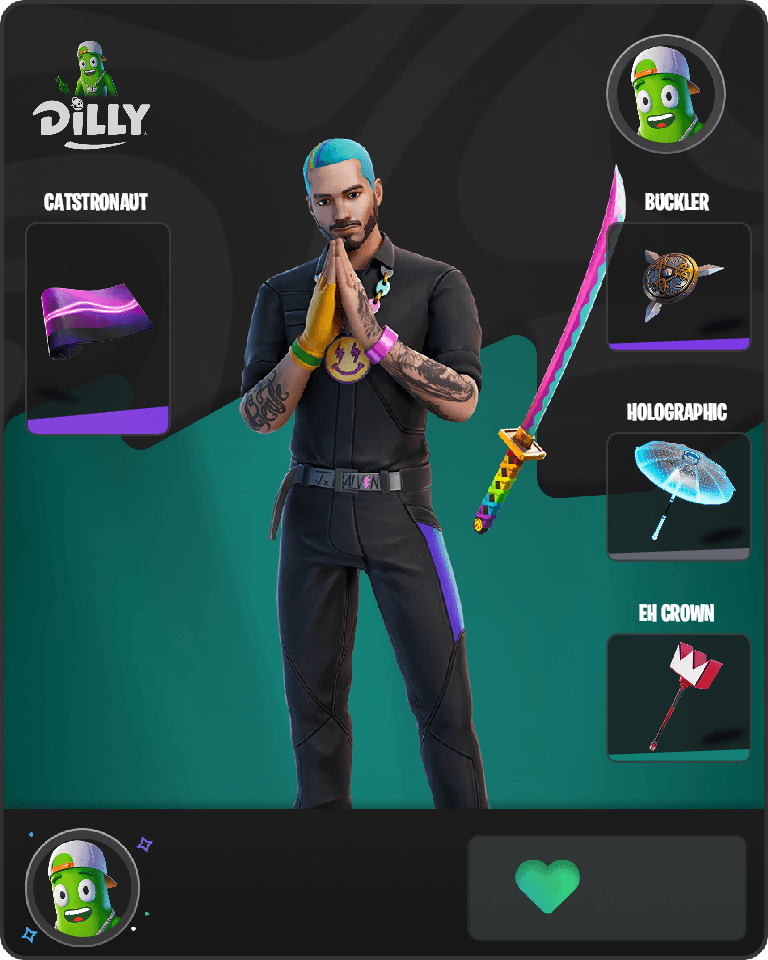 J Balvin Fortnite combo