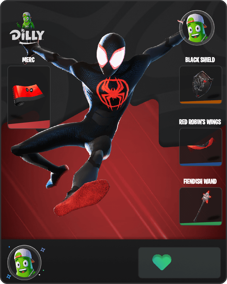 Spider-Man (Miles Morales) Fortnite combo