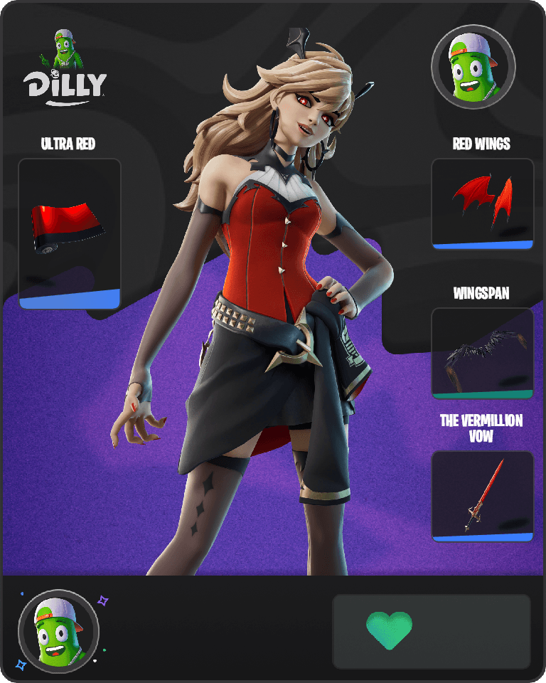 Red Ruin Joni Fortnite combo