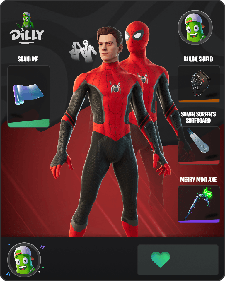 Spider-Man (No Way Home) Fortnite combo