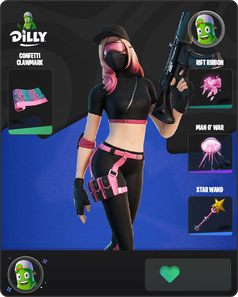 Athleisure Assassin Fortnite combo