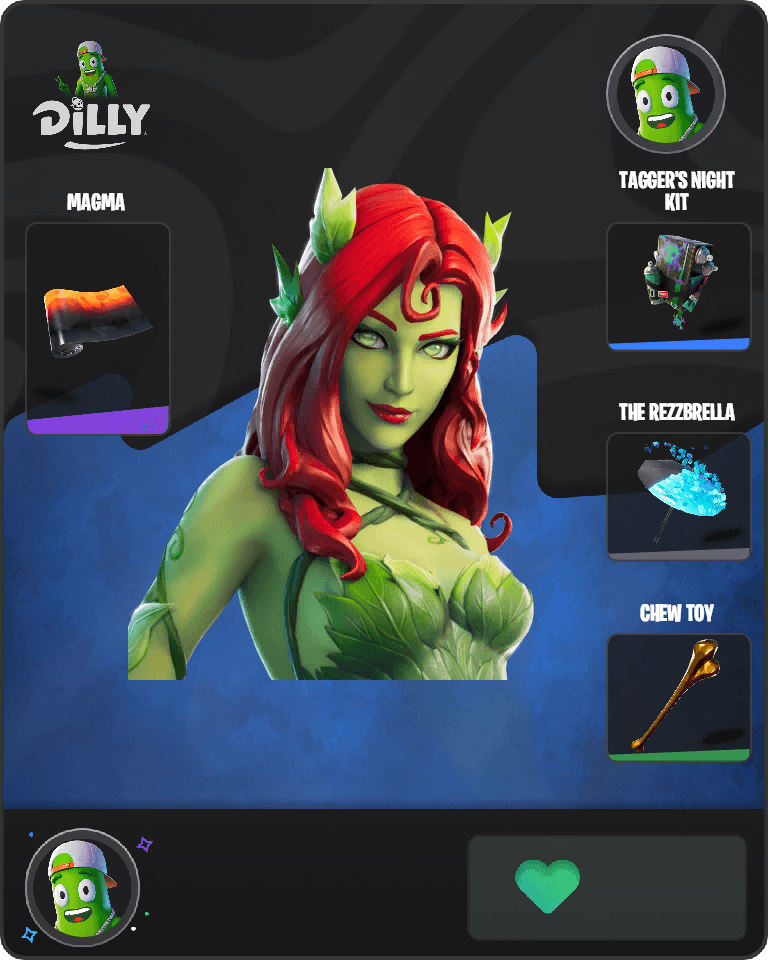 Poison Ivy Fortnite combo