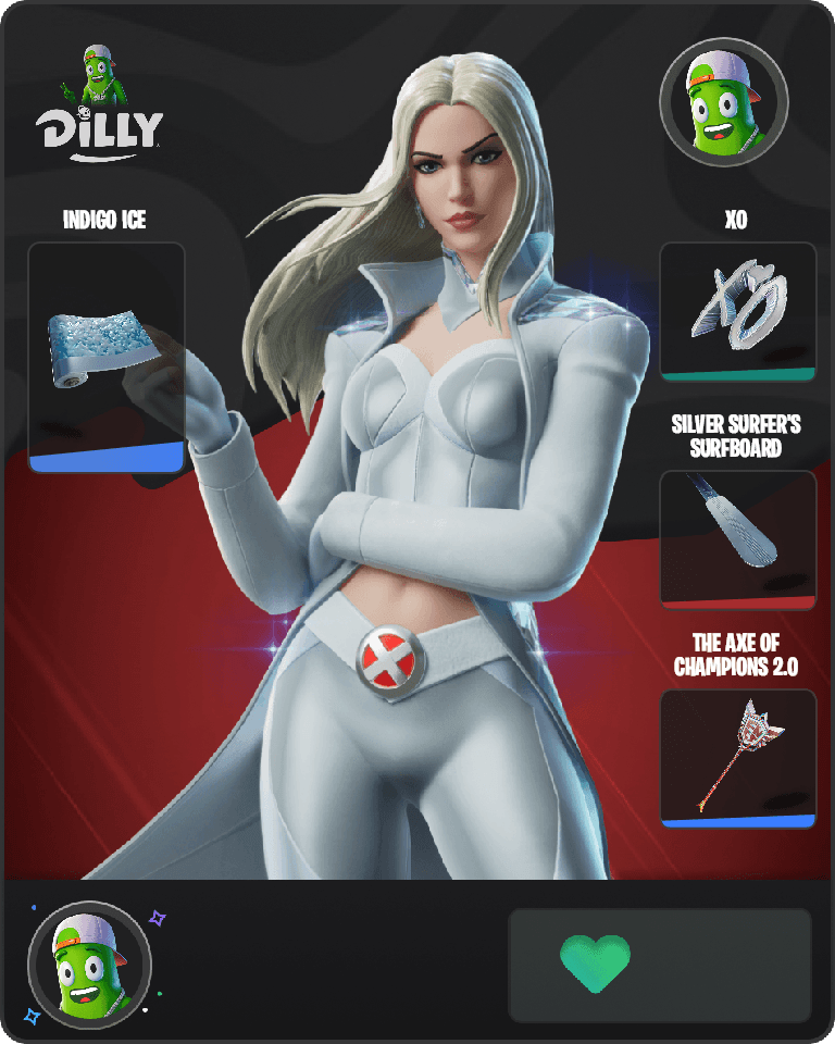 Emma Frost Fortnite combo