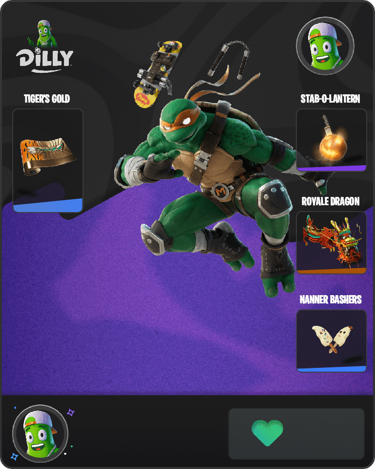 Michelangelo Fortnite combo