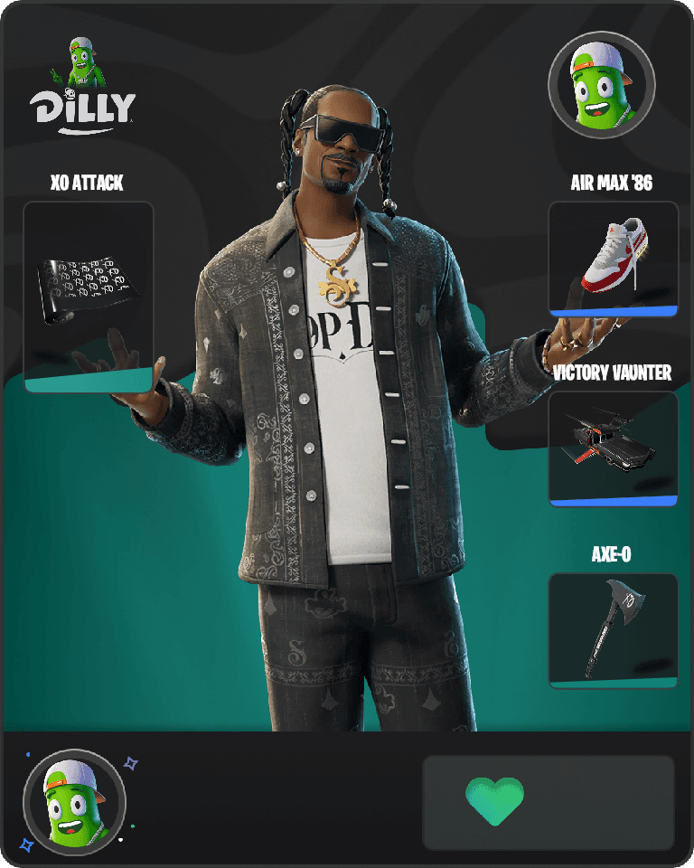 Snoop Dogg Fortnite combo
