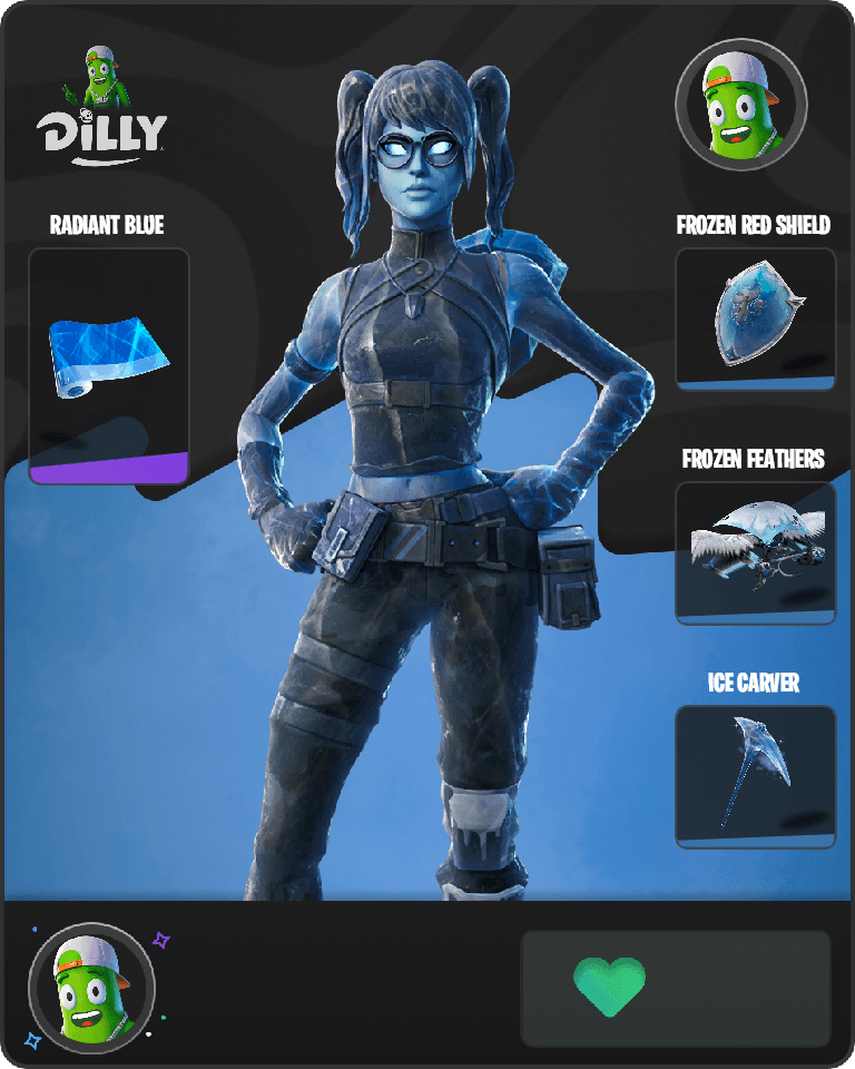 Ice Crystal Fortnite combo