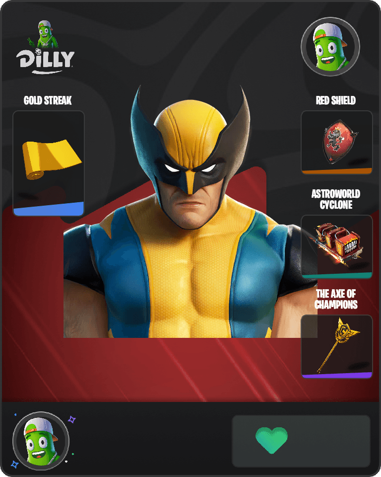 Wolverine Fortnite combo